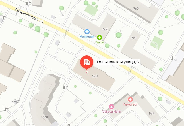 схема проезда